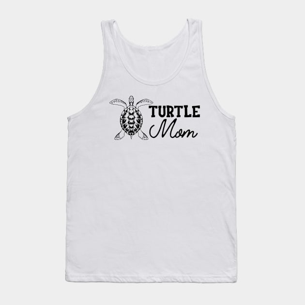 Turtle Mom Tank Top by KC Happy Shop